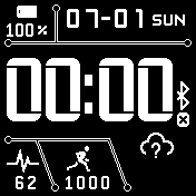 华米跃我Amazfit Bip手表表盘