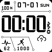华米跃我Amazfit Bip手表表盘