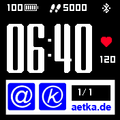 华米跃我Amazfit Bip手表表盘