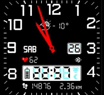 华米跃我Amazfit Bip手表表盘