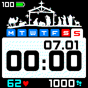 华米跃我Amazfit Bip手表表盘