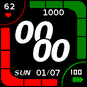 华米跃我Amazfit Bip手表表盘