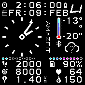 华米跃我Amazfit Bip手表表盘