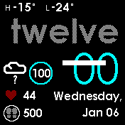华米跃我Amazfit Bip手表表盘