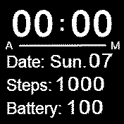 华米跃我Amazfit Bip手表表盘