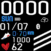 华米跃我Amazfit Bip手表表盘