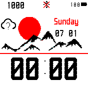 华米跃我Amazfit Bip手表表盘