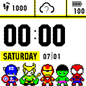 华米跃我Amazfit Bip手表表盘
