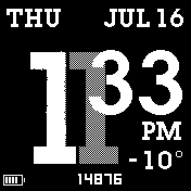 华米跃我Amazfit Bip手表表盘