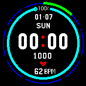 华米跃我Amazfit Bip手表表盘