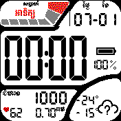 华米跃我Amazfit Bip手表表盘