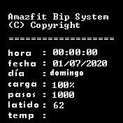 华米跃我Amazfit Bip手表表盘