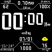华米跃我Amazfit Bip手表表盘