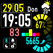 华米跃我Amazfit Bip手表表盘