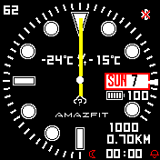 华米跃我Amazfit Bip手表表盘