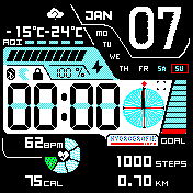 华米跃我Amazfit Bip手表表盘