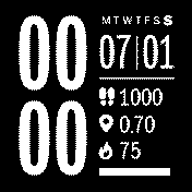 华米跃我Amazfit Bip手表表盘