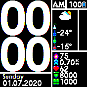 华米跃我Amazfit Bip手表表盘