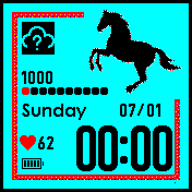 华米跃我Amazfit Bip手表表盘