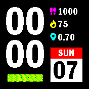 华米跃我Amazfit Bip手表表盘