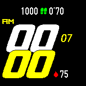 华米跃我Amazfit Bip手表表盘