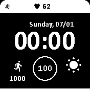 华米跃我Amazfit Bip手表表盘