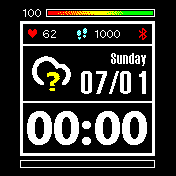 华米跃我Amazfit Bip手表表盘