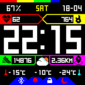 华米跃我Amazfit Bip手表表盘