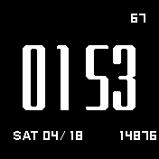 华米跃我Amazfit Bip手表表盘