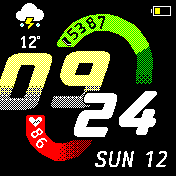 华米跃我Amazfit Bip手表表盘