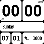 华米跃我Amazfit Bip手表表盘