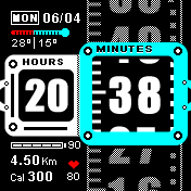 华米跃我Amazfit Bip手表表盘