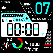 华米跃我Amazfit Bip手表表盘