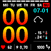 华米跃我Amazfit Bip手表表盘
