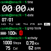 华米跃我Amazfit Bip手表表盘