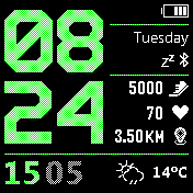 华米跃我Amazfit Bip手表表盘