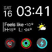 华米跃我Amazfit Bip手表表盘