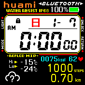 华米跃我Amazfit Bip手表表盘