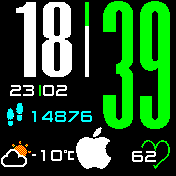华米跃我Amazfit Bip手表表盘