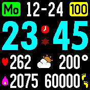 华米跃我Amazfit Bip手表表盘