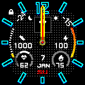 华米跃我Amazfit Bip手表表盘