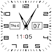 华米跃我Amazfit Bip手表表盘