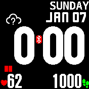 华米跃我Amazfit Bip手表表盘