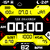 华米跃我Amazfit Bip手表表盘
