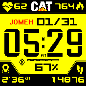 华米跃我Amazfit Bip手表表盘