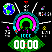 华米跃我Amazfit Bip手表表盘