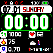 华米跃我Amazfit Bip手表表盘