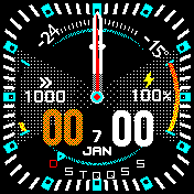 华米跃我Amazfit Bip手表表盘
