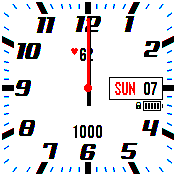 华米跃我Amazfit Bip手表表盘