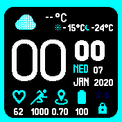华米跃我Amazfit Bip手表表盘